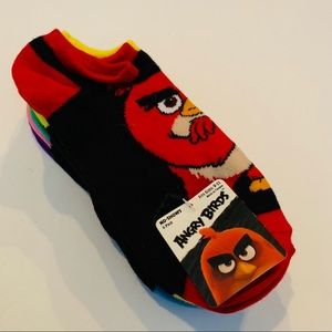 Angry Birds No Show Socks